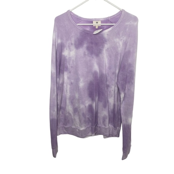 Sundry Tops - Sundry purple tie dye sweatshirt